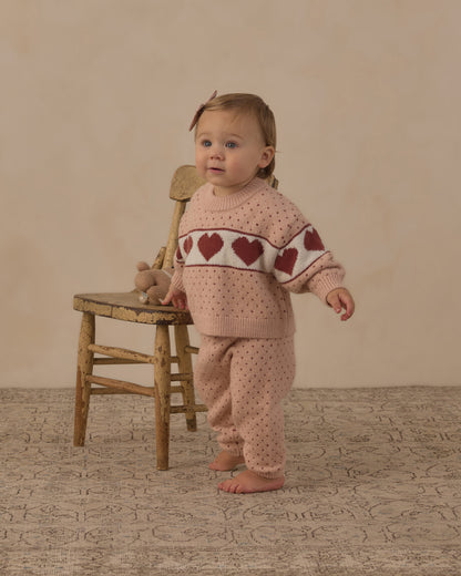 REAGAN SWEATER HEARTS