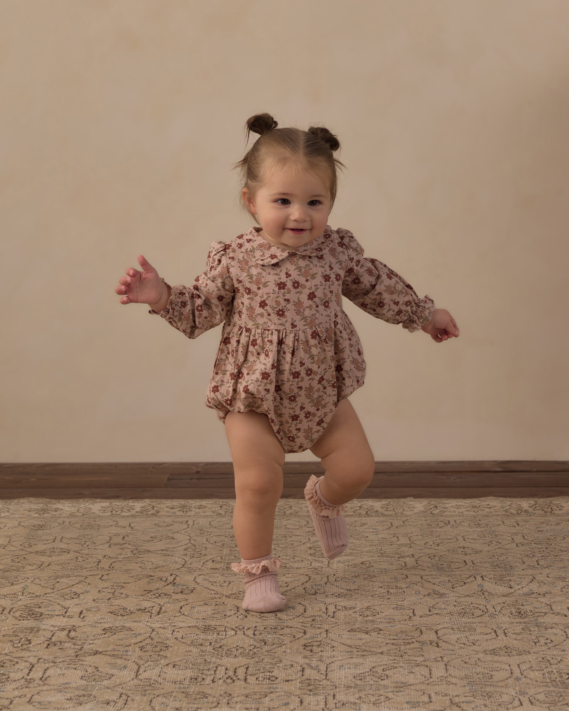 CORA ROMPER PINK FLORAL