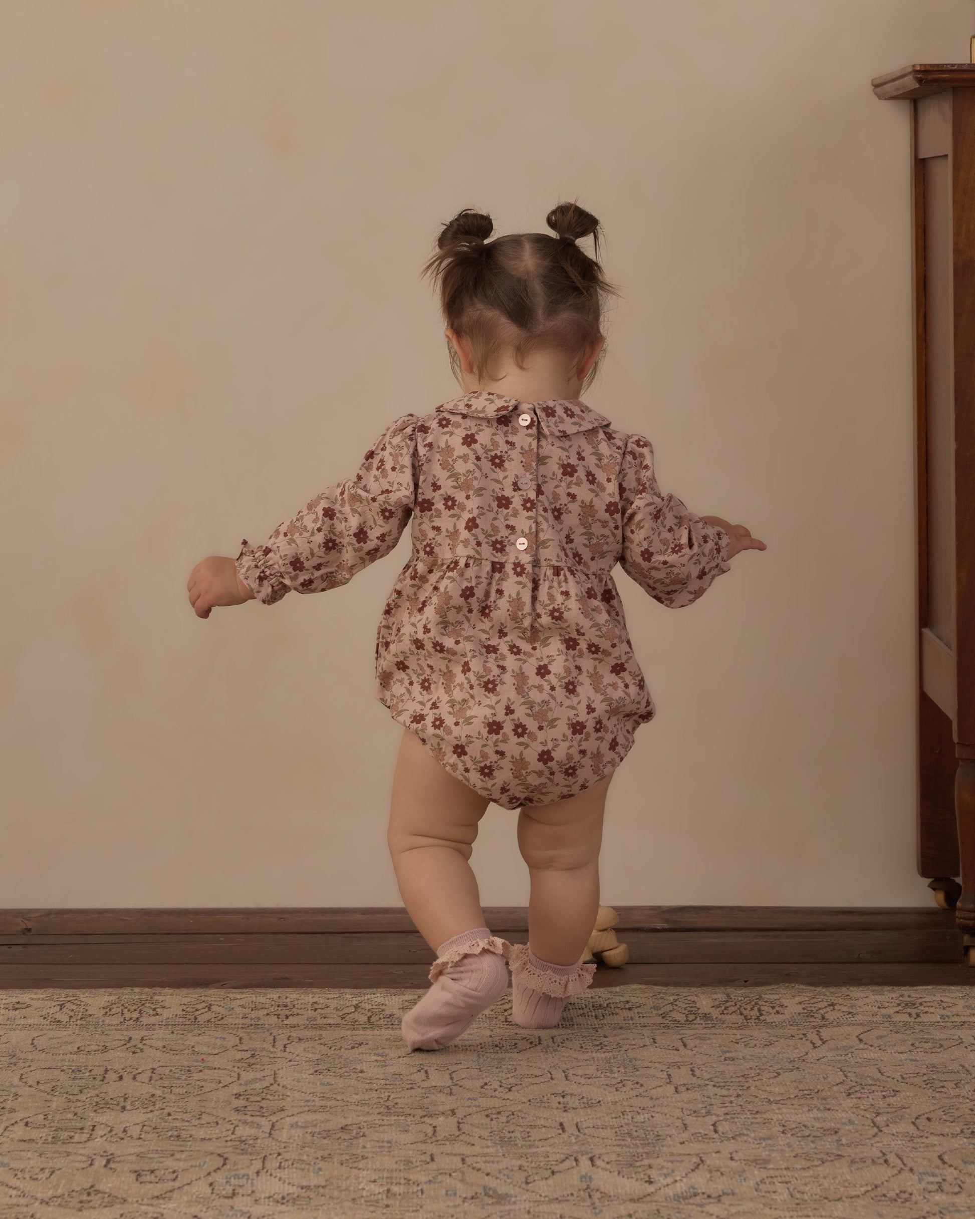 CORA ROMPER PINK FLORAL