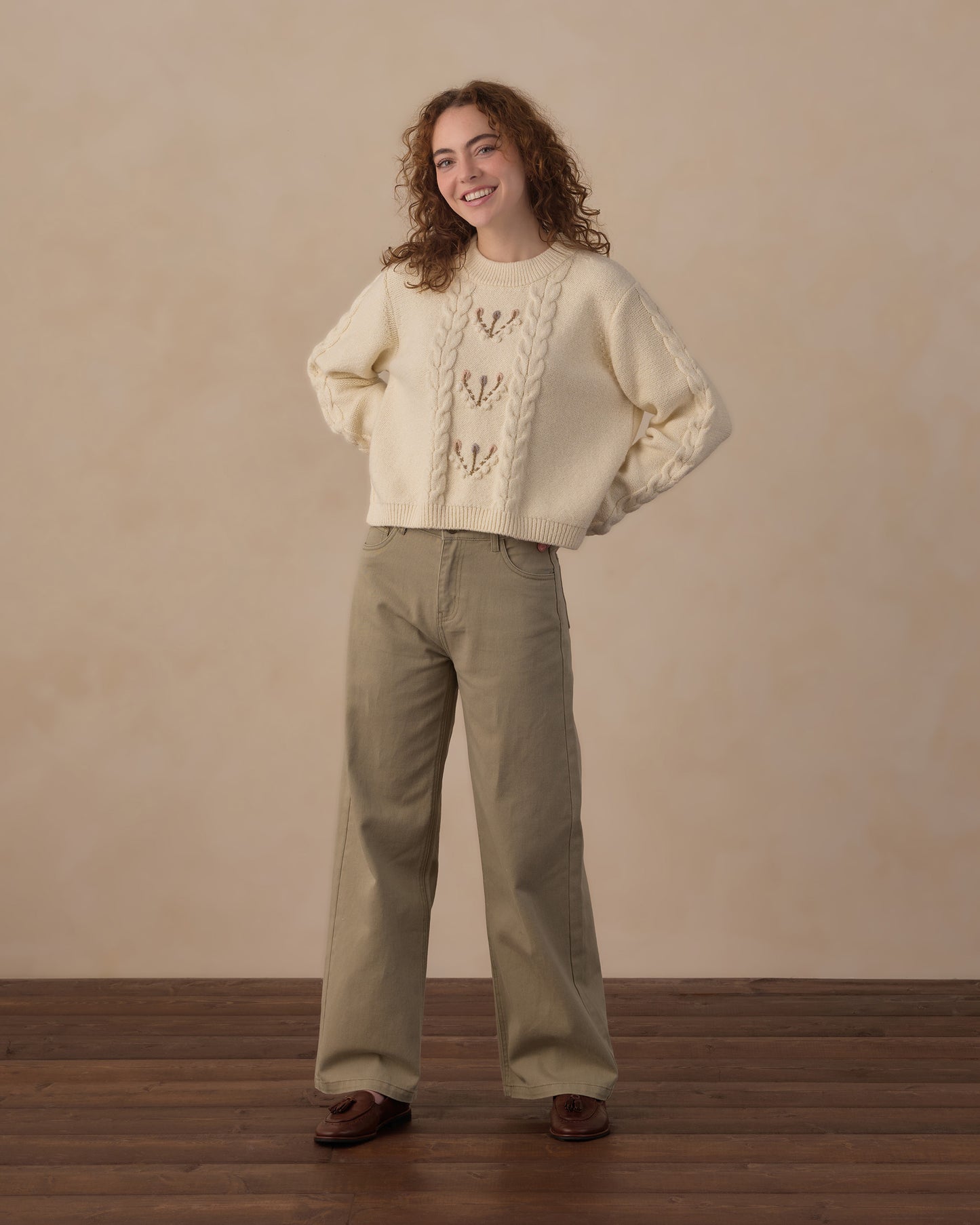 WOMEN'S REAGAN SWEATER NATURAL