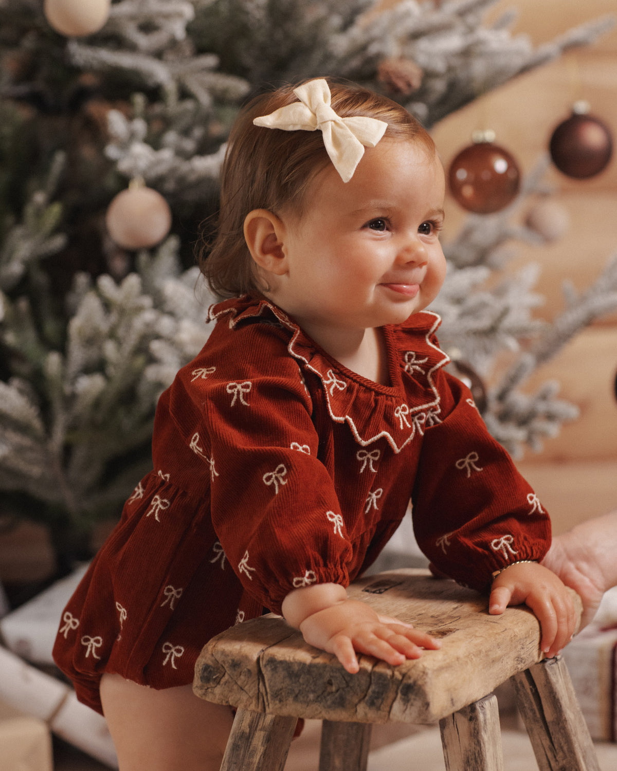 FREYA ROMPER BOWS