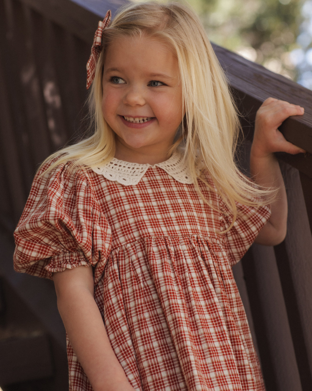 HEIDI DRESS VINTAGE PLAID
