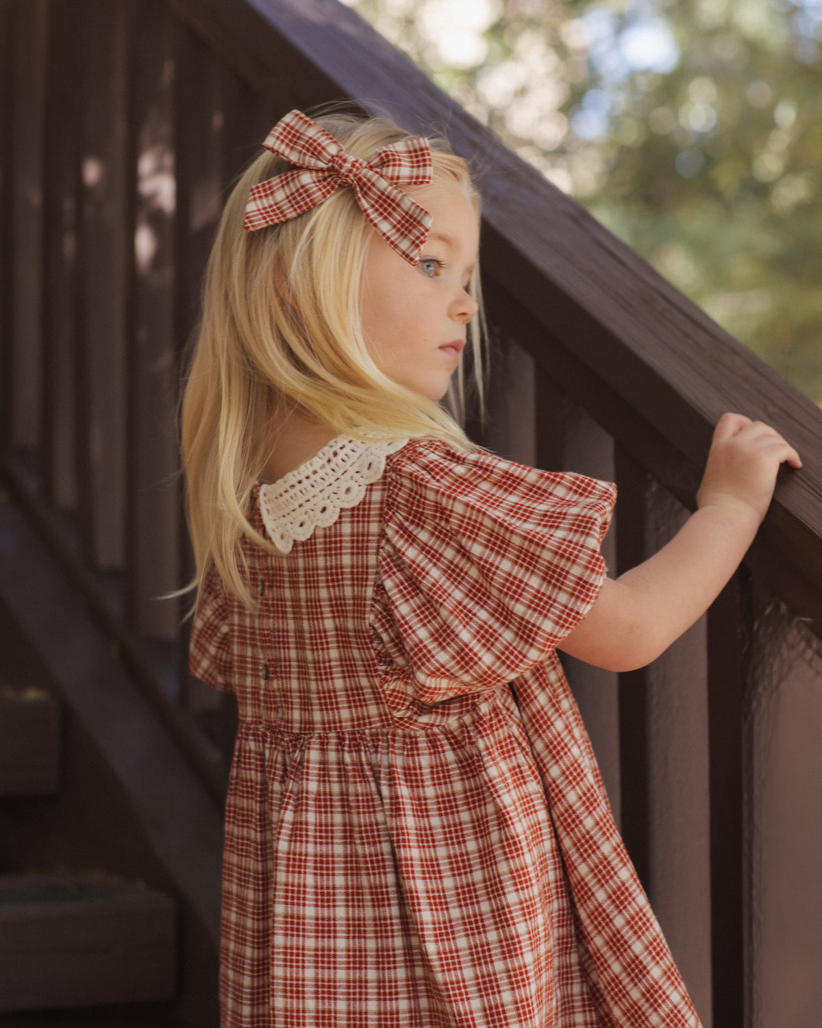 HEIDI DRESS VINTAGE PLAID