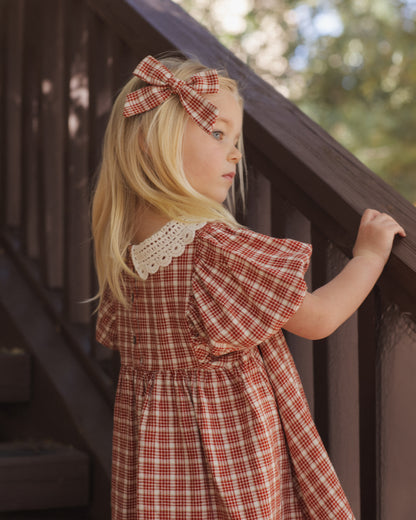 HEIDI DRESS VINTAGE PLAID