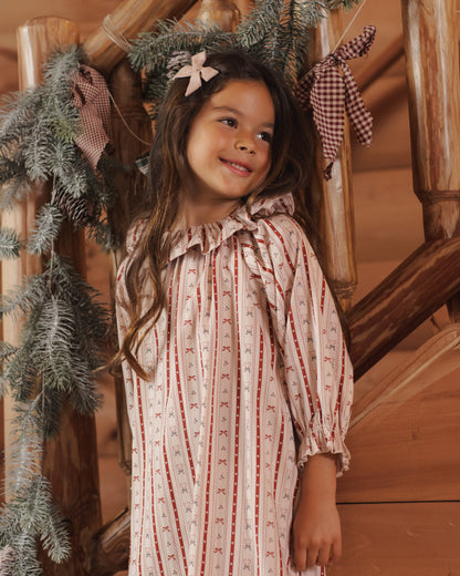 GIRL'S NIGHTGOWN CANDY CANE LANE