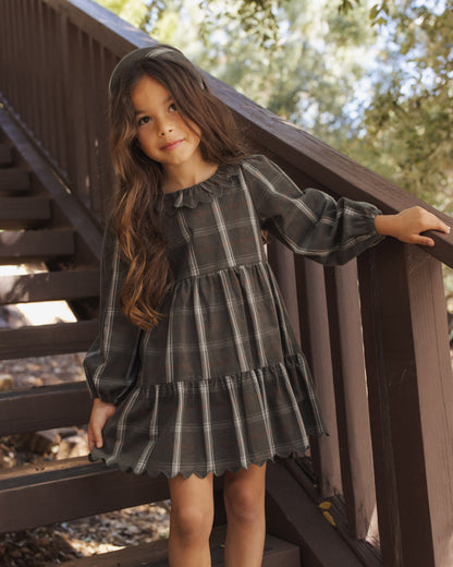 PADDED HEADBAND HOLIDAY PLAID
