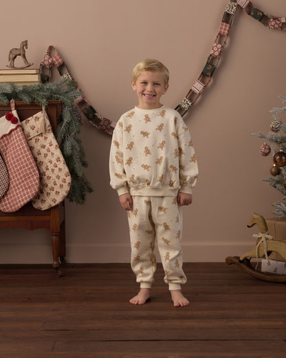 RELAXED SWEATSHIRT GINGERBREAD