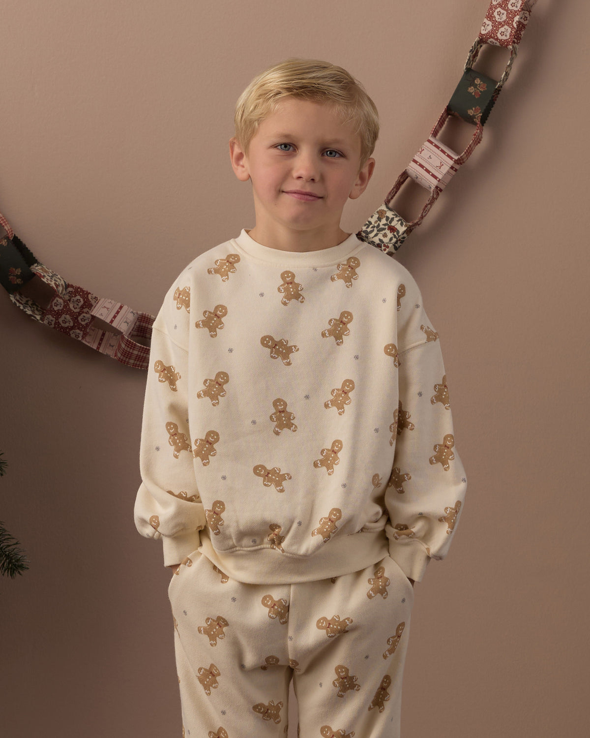RELAXED SWEATSHIRT GINGERBREAD