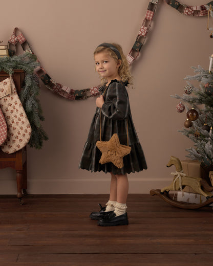 FRAN DRESS HOLIDAY PLAID