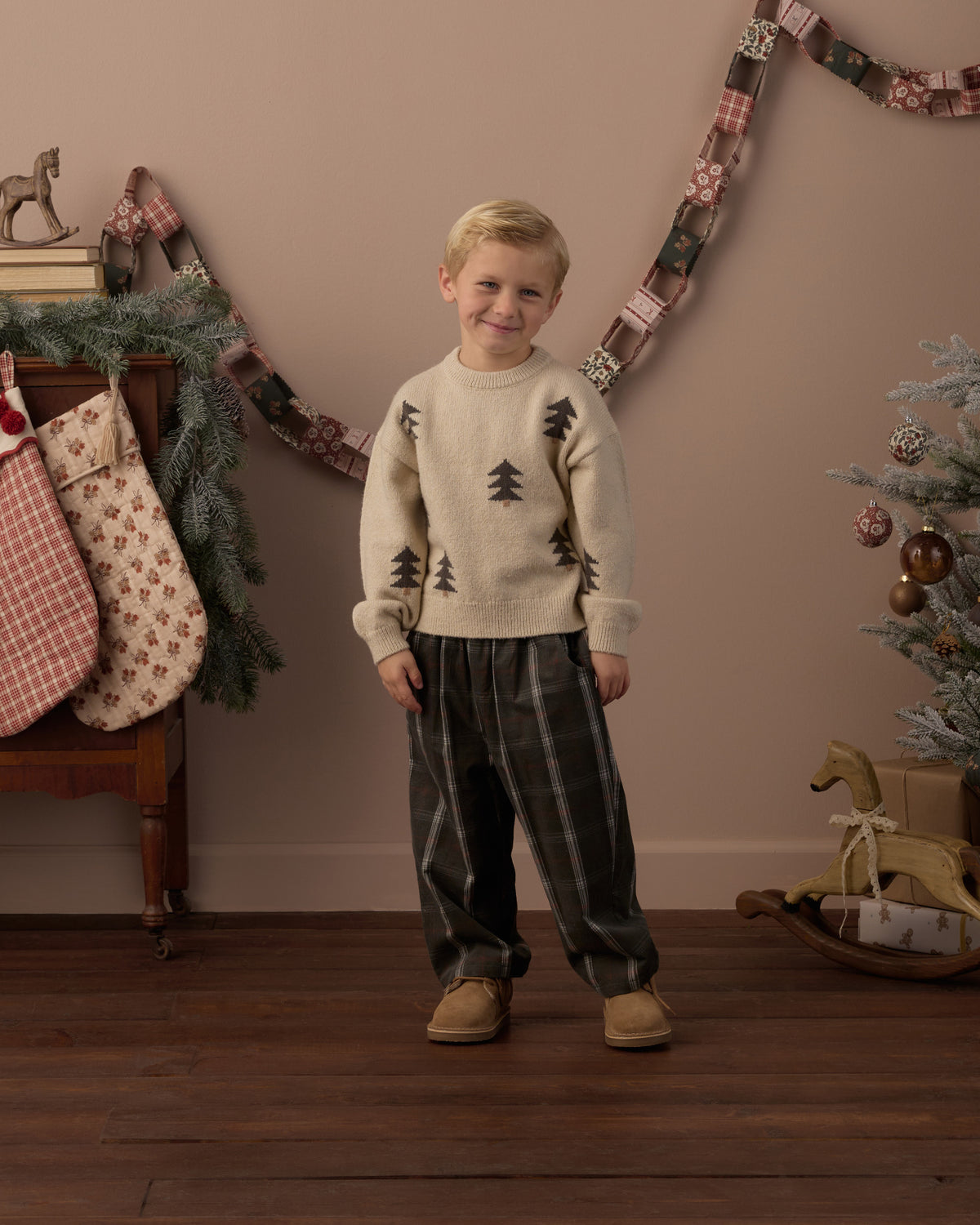 ASPEN SWEATER TREE JACQUARD