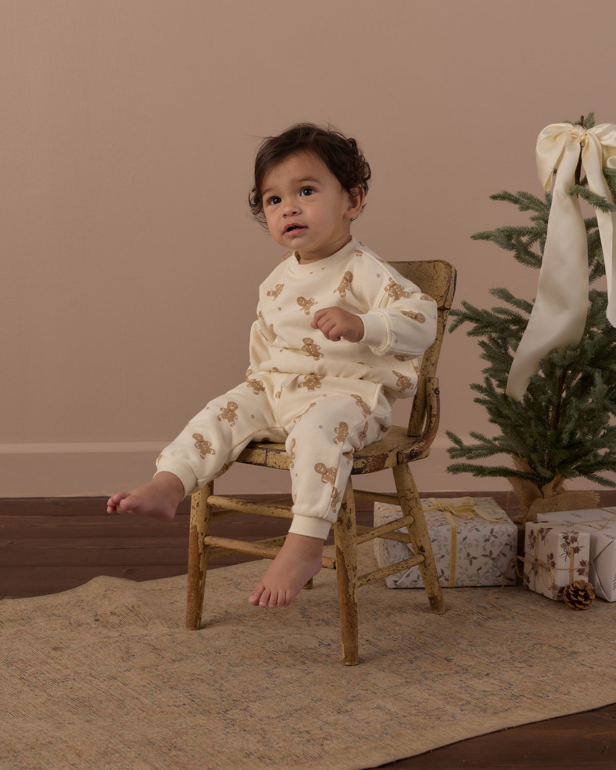 RELAXED SWEATSHIRT GINGERBREAD