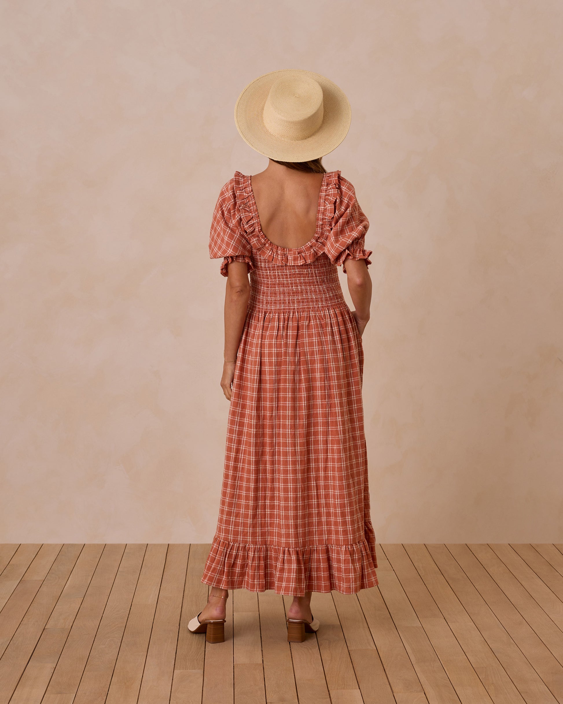 LEXI DRESS || POPPY CHECK