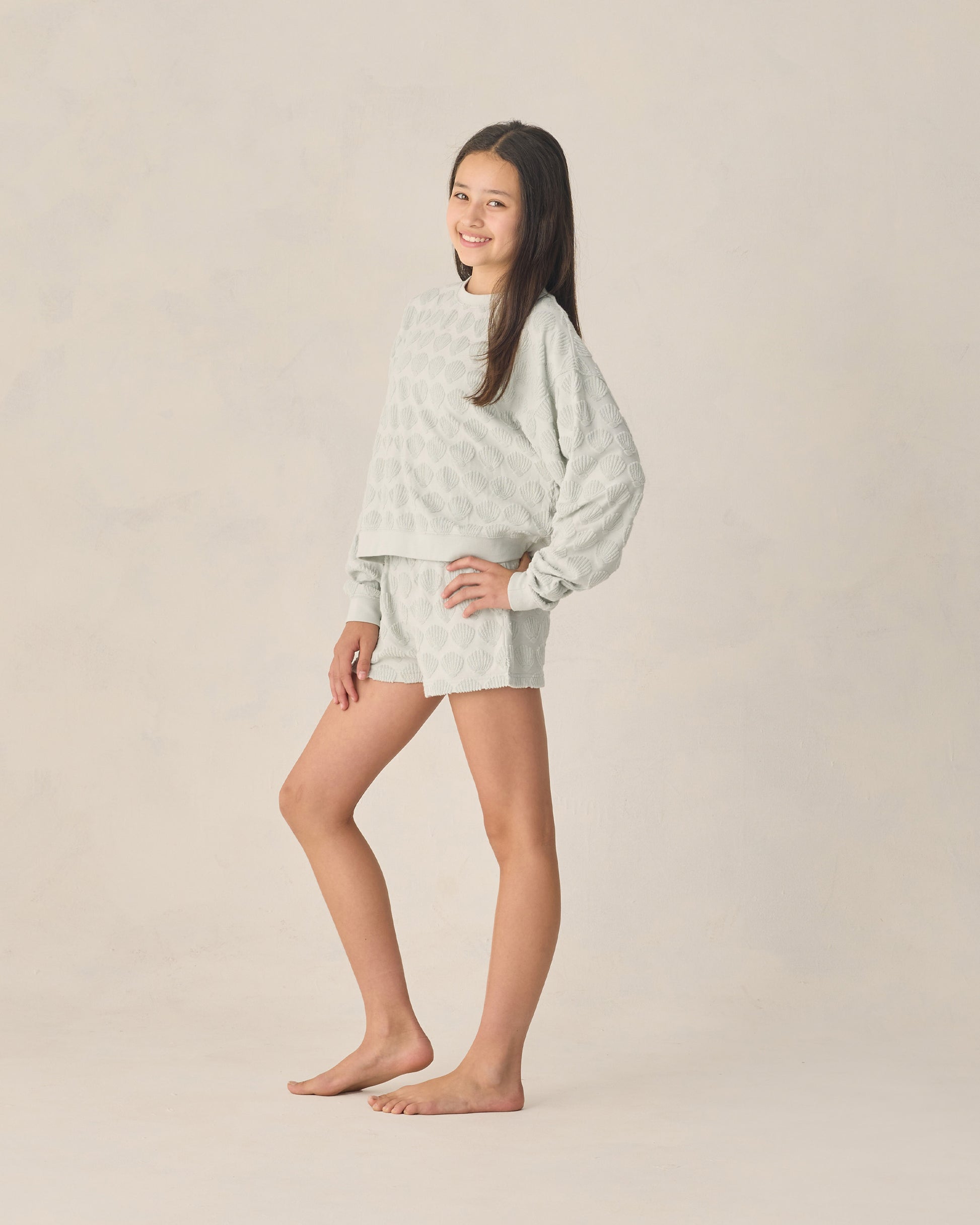 TEEN KARLI SET SEASHELL TERRY