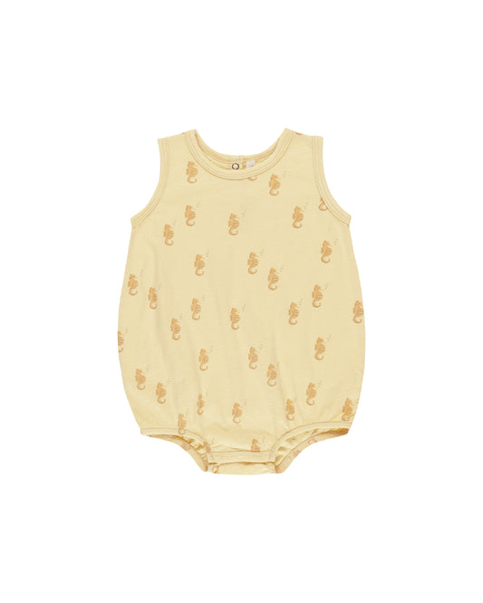 BUBBLE ONESIE || SEAHORSES