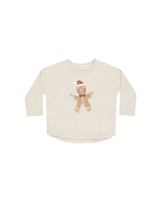 LONG SLEEVE TEE || GINGERBREAD