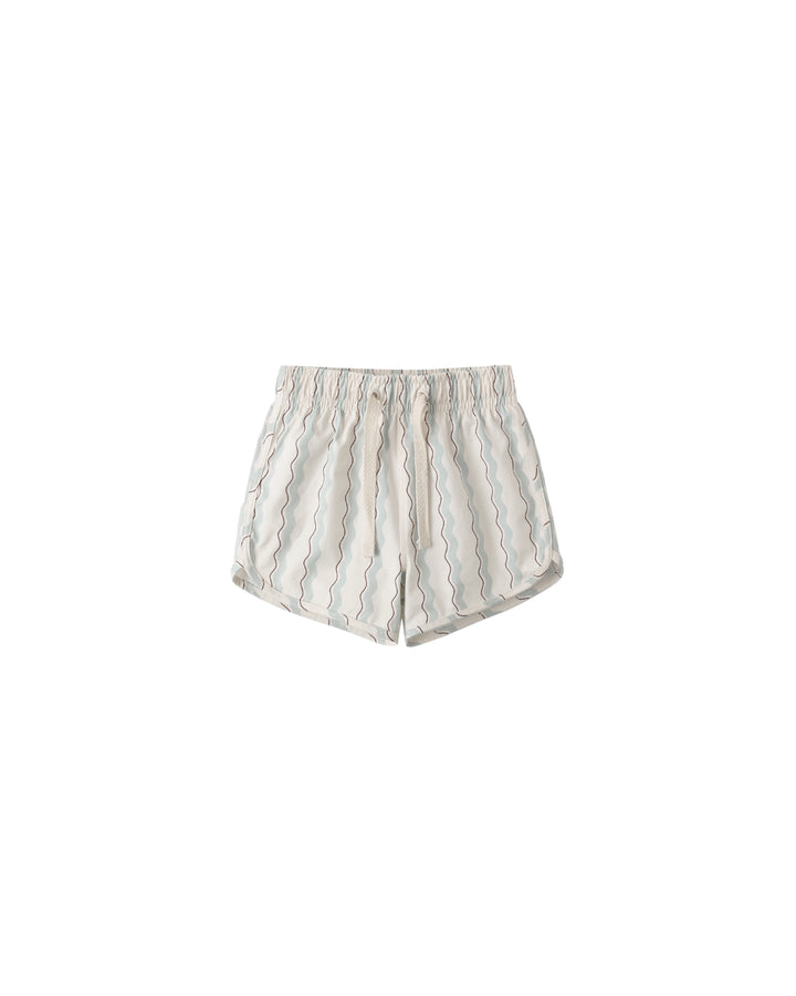 SWIM TRUNK WAVE STRIPE