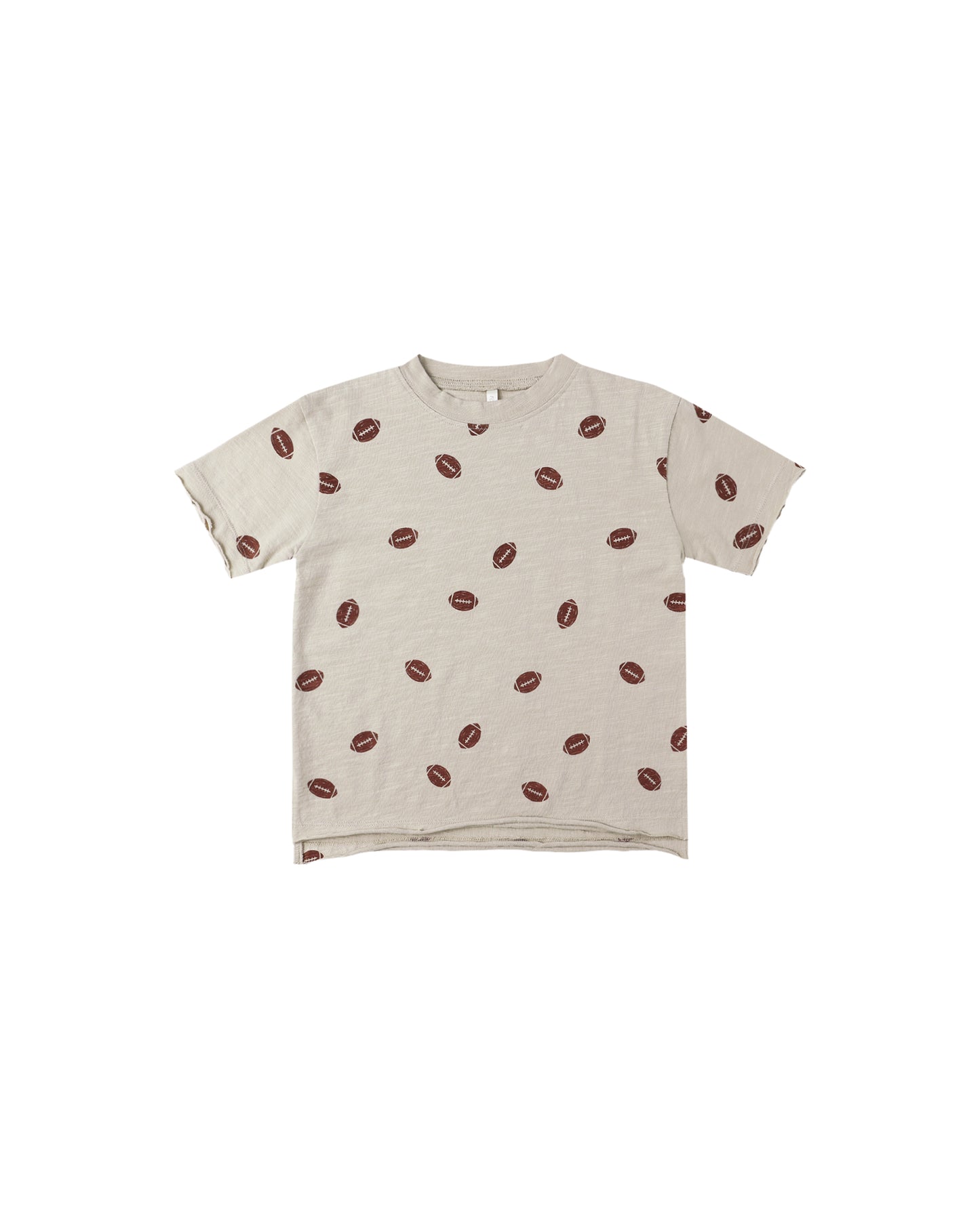 RAW EDGE TEE || FOOTBALLS