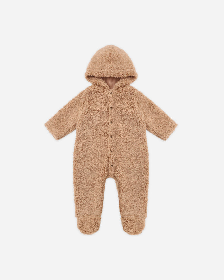 FLEECE JUMPSUIT FAWN
