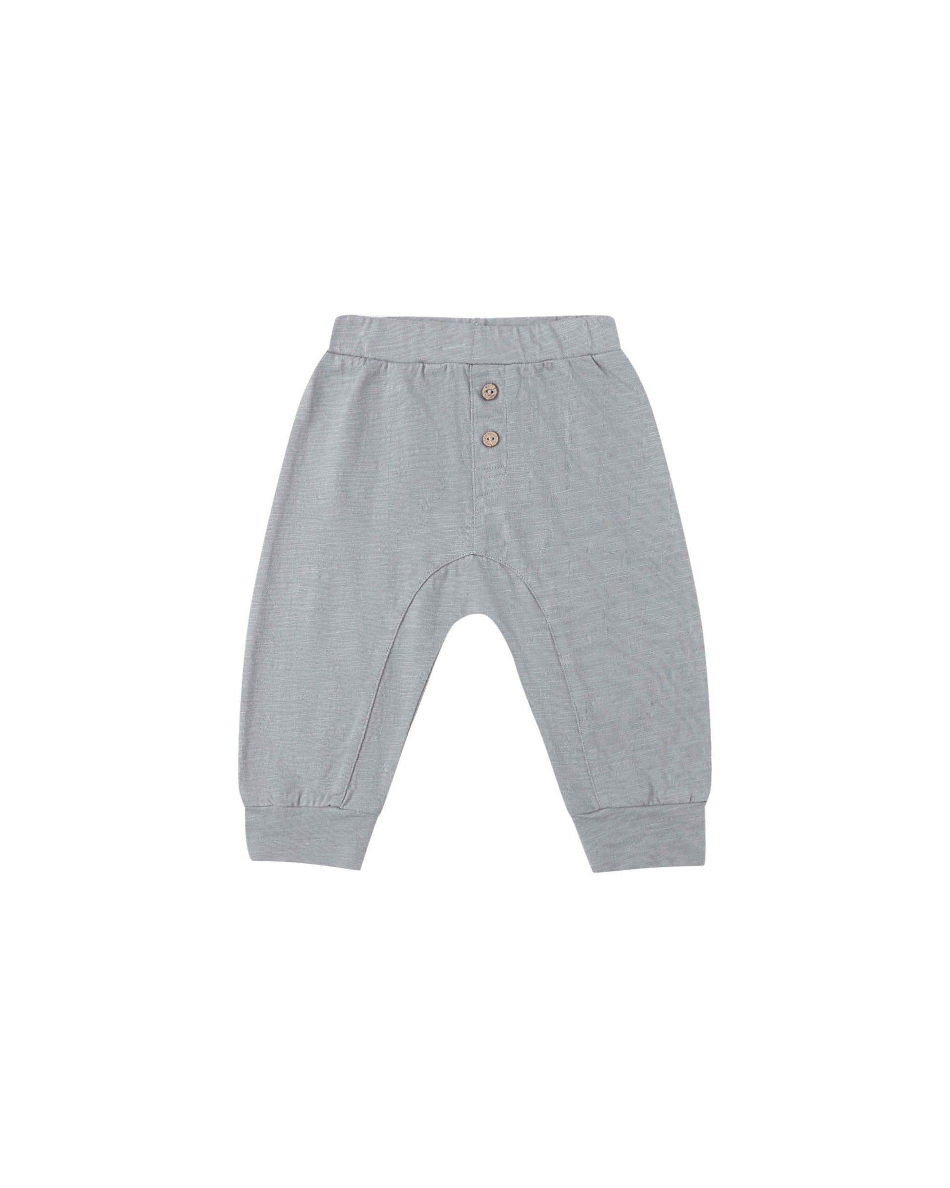 BABY CRU PANT || DUSTY BLUE
