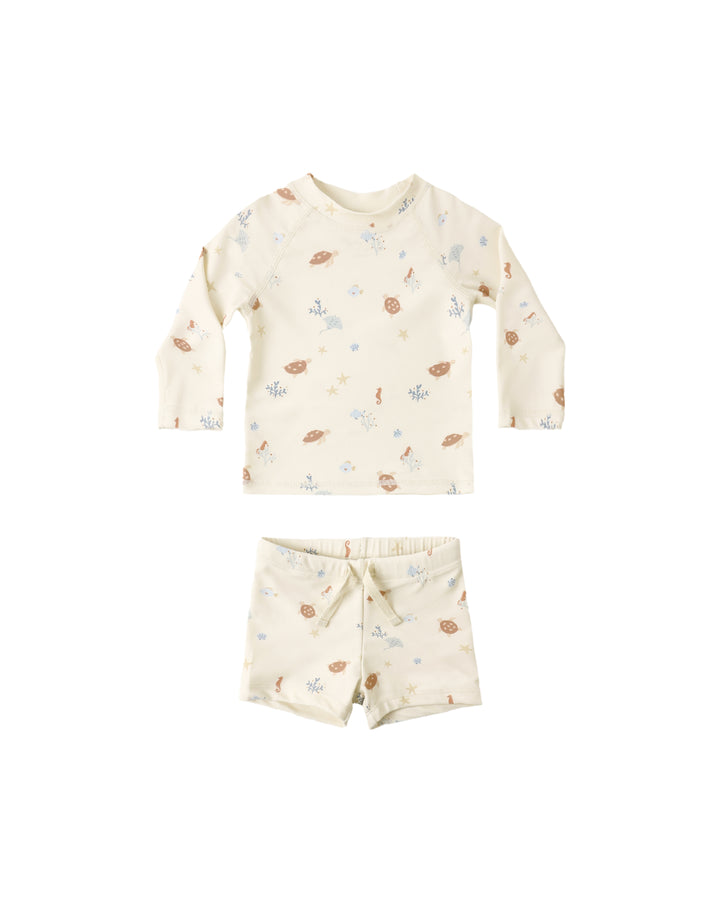 BOYS RASHGUARD SET AQUATIC