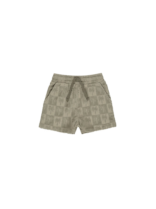 RELAXED SHORT || PALM CHECK