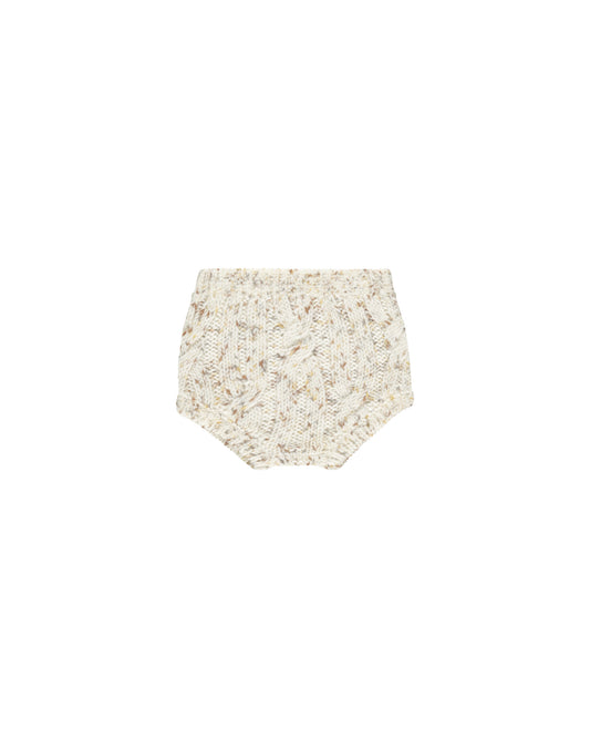 KNIT BLOOMER || NATURAL SPECKLE