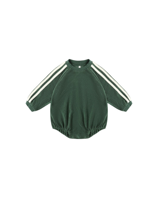 CREWNECK ROMPER || GREEN