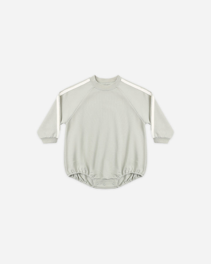 CREW NECK ROMPER SAGE