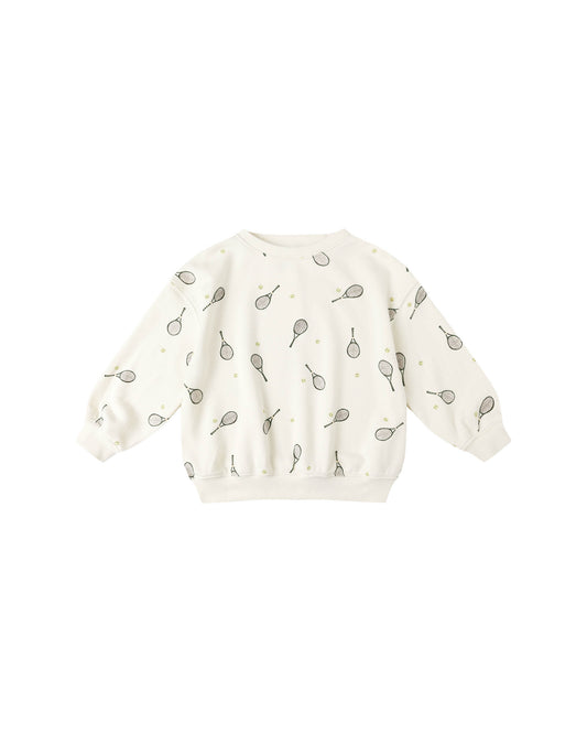 RELAXED SWEATSHIRT || TENNIS