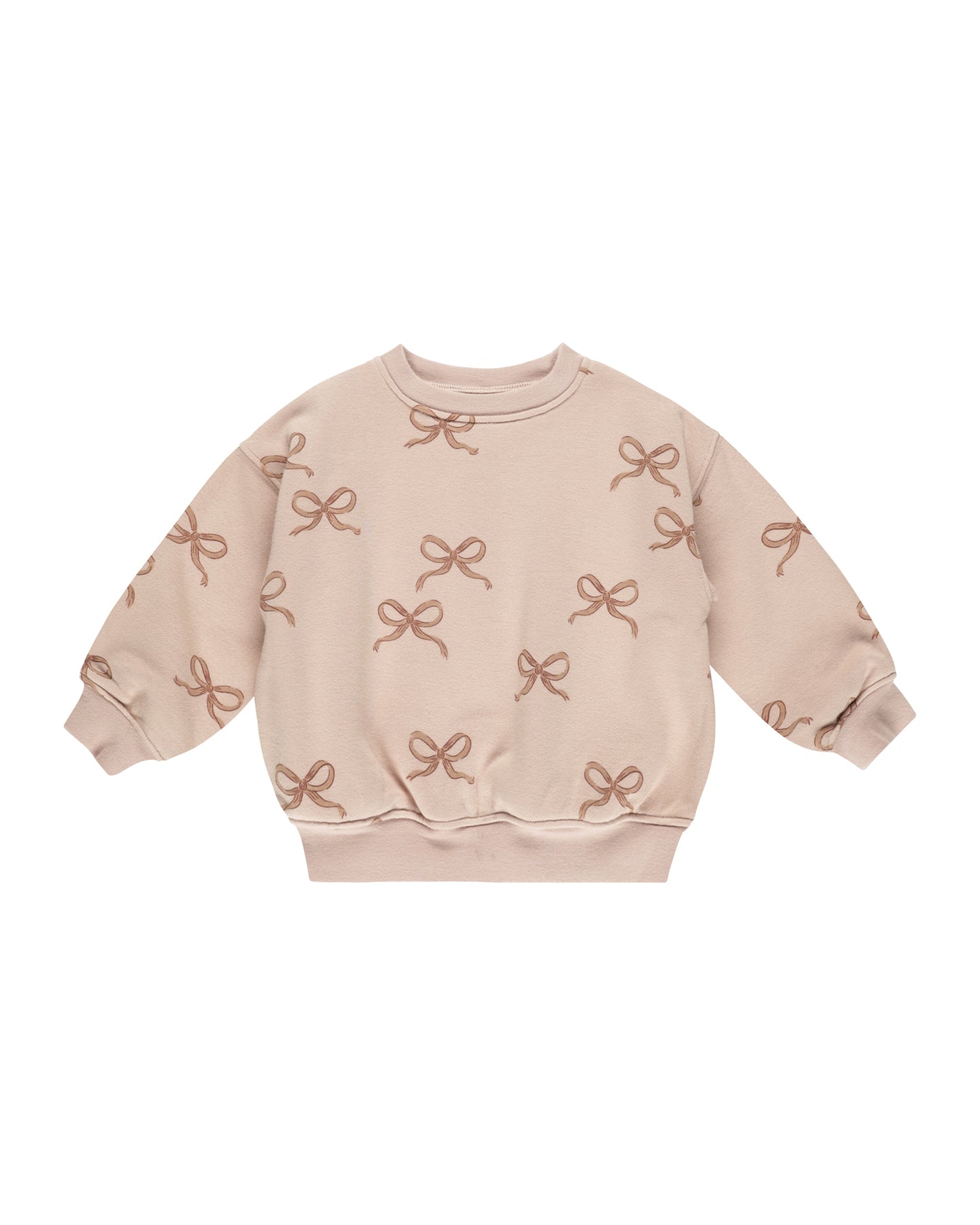 RELAXED SWEATSHIRT || BOWS