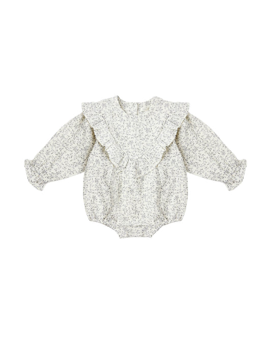 WINNIE ROMPER || BLUE VINES