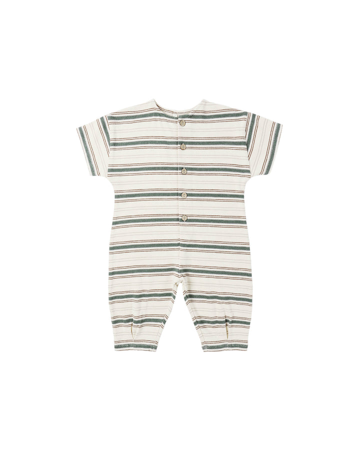 HAYES JUMPSUIT || RETRO STRIPE