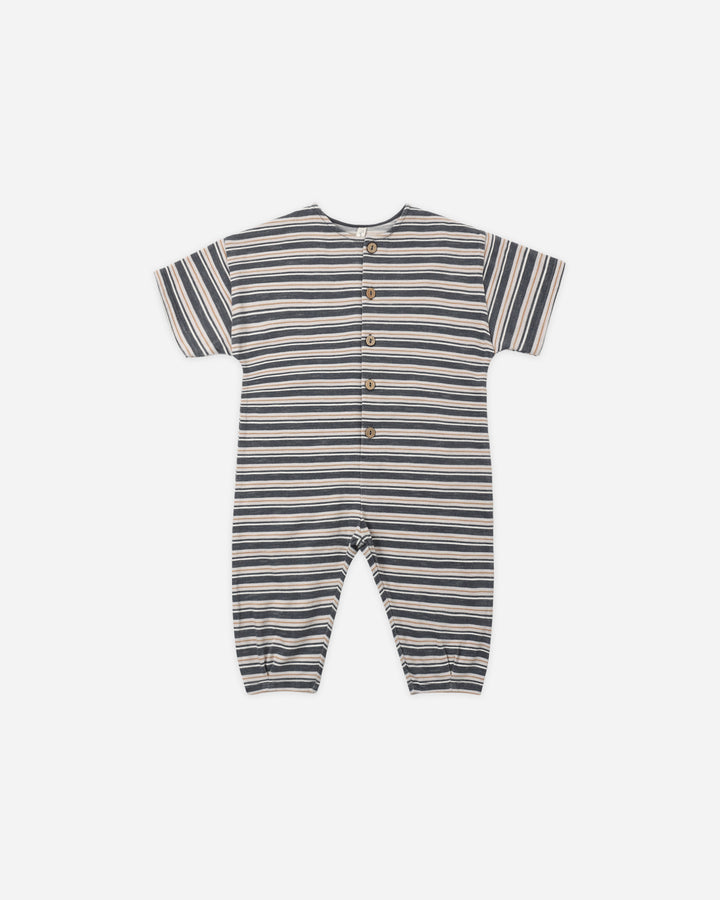 HAYES JUMPSUIT BLUE STRIPE