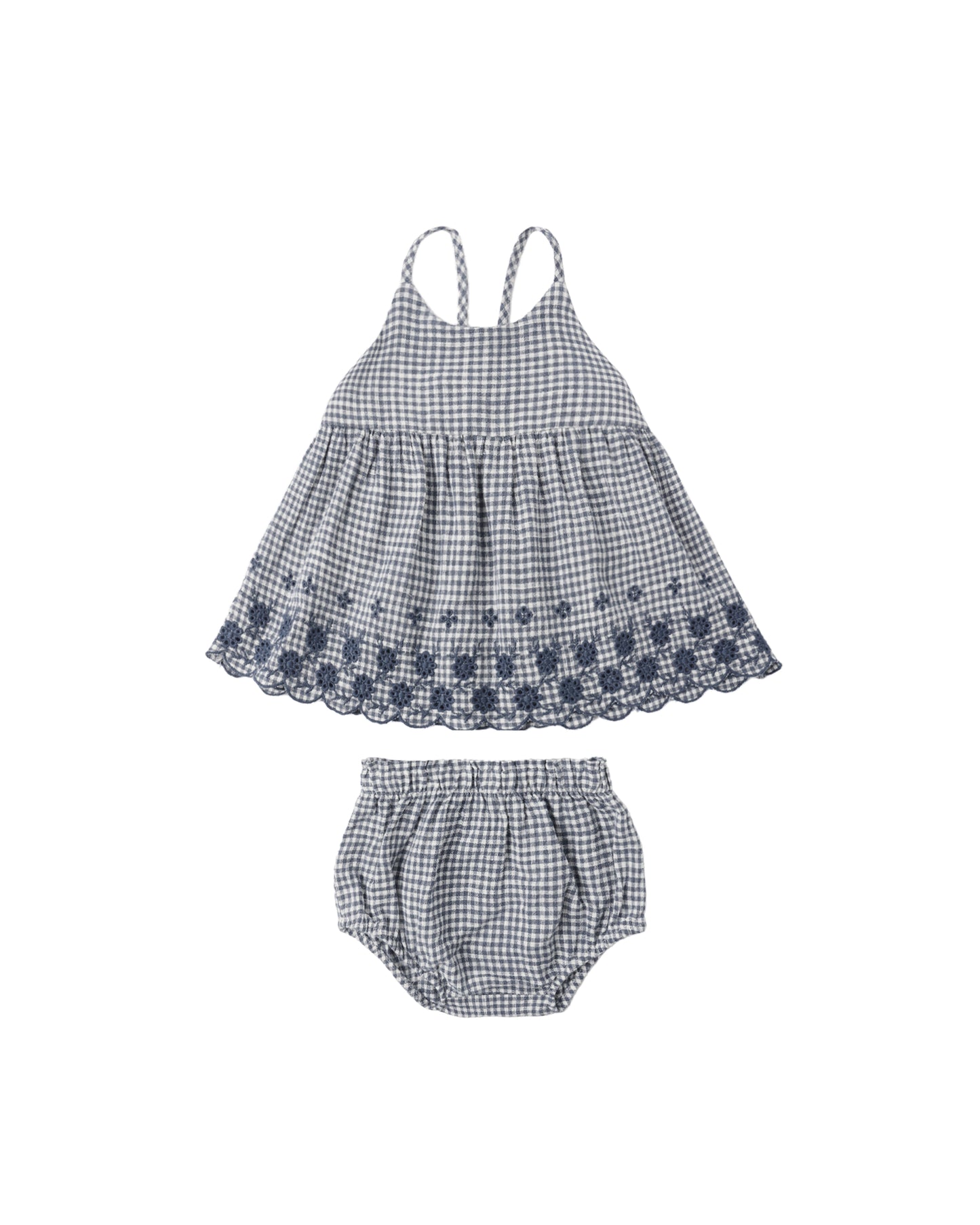 ZENNI SET MARINE GINGHAM