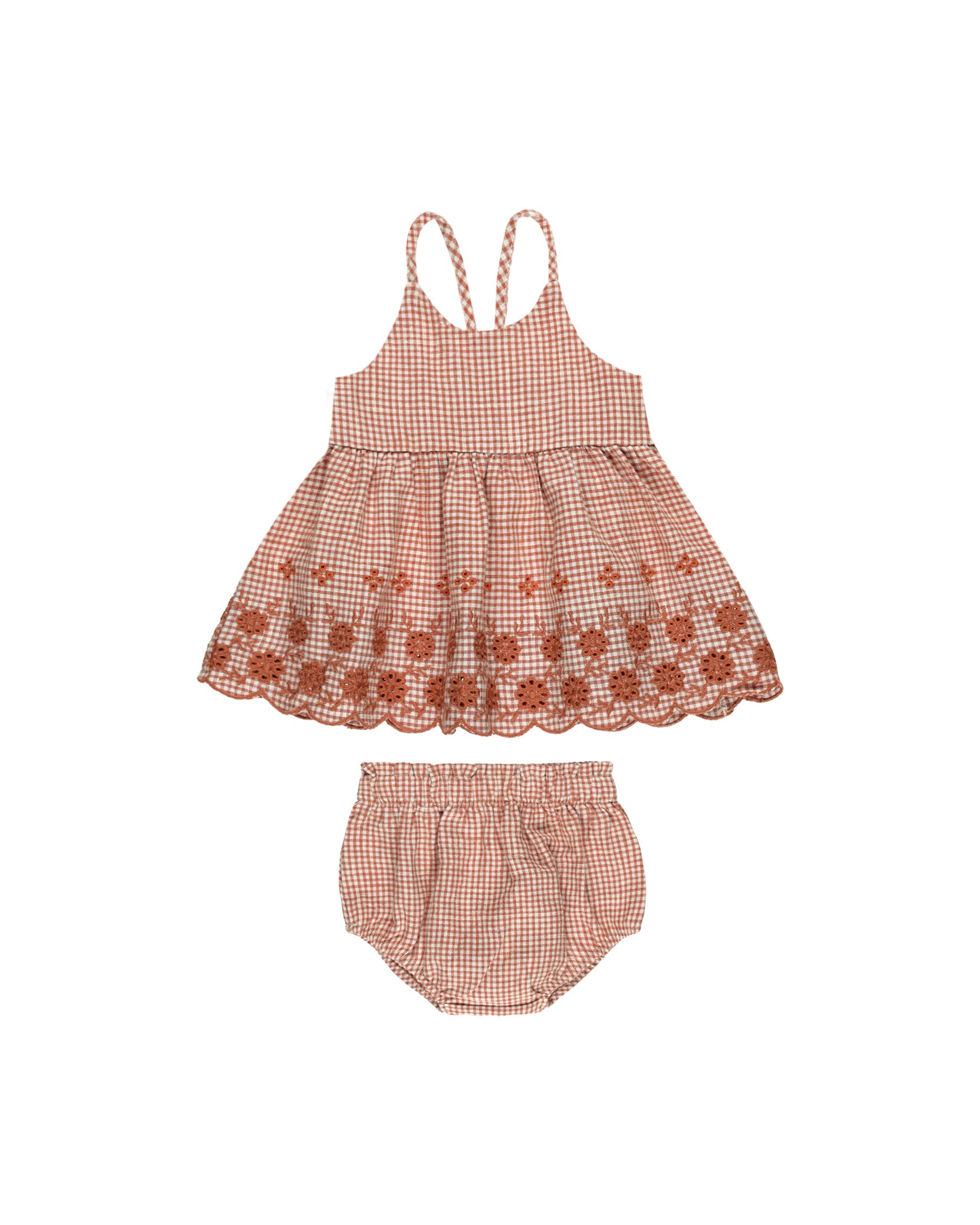 ZENNI SET || POPPY GINGHAM