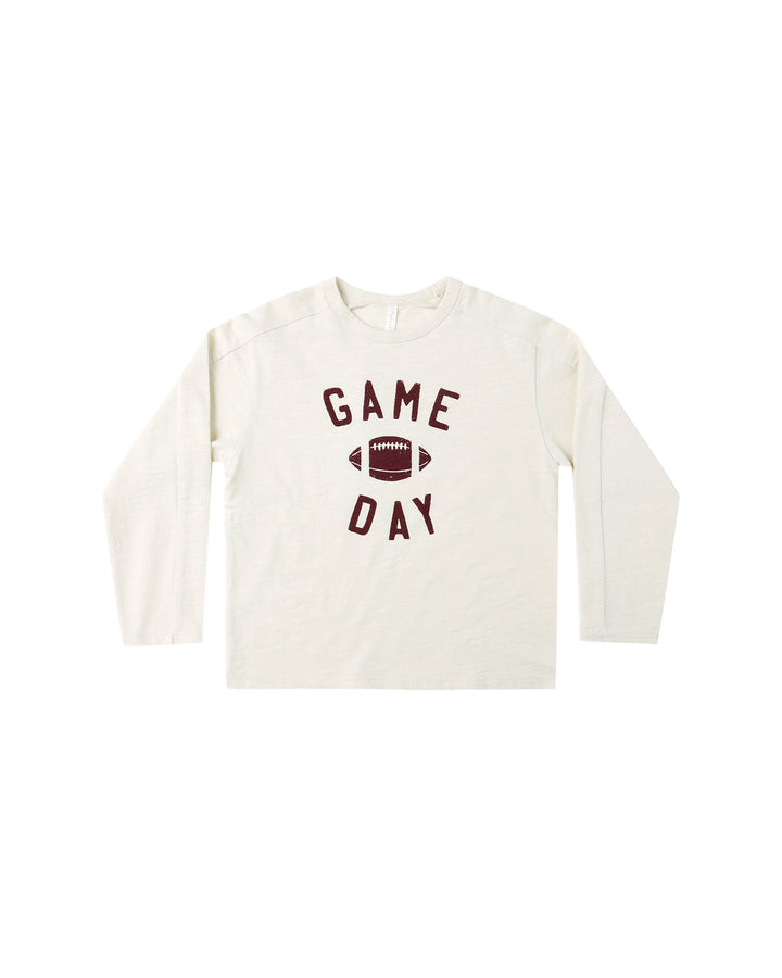 LONG SLEEVE PANELED TEE || GAME DAY