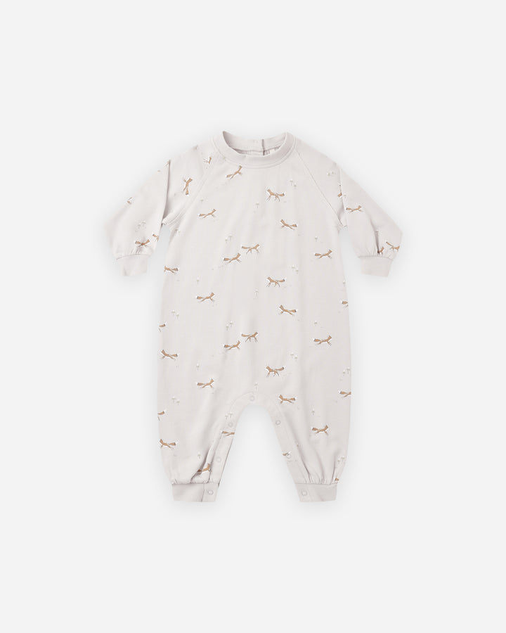RAGLAN JUMPSUIT FOXES