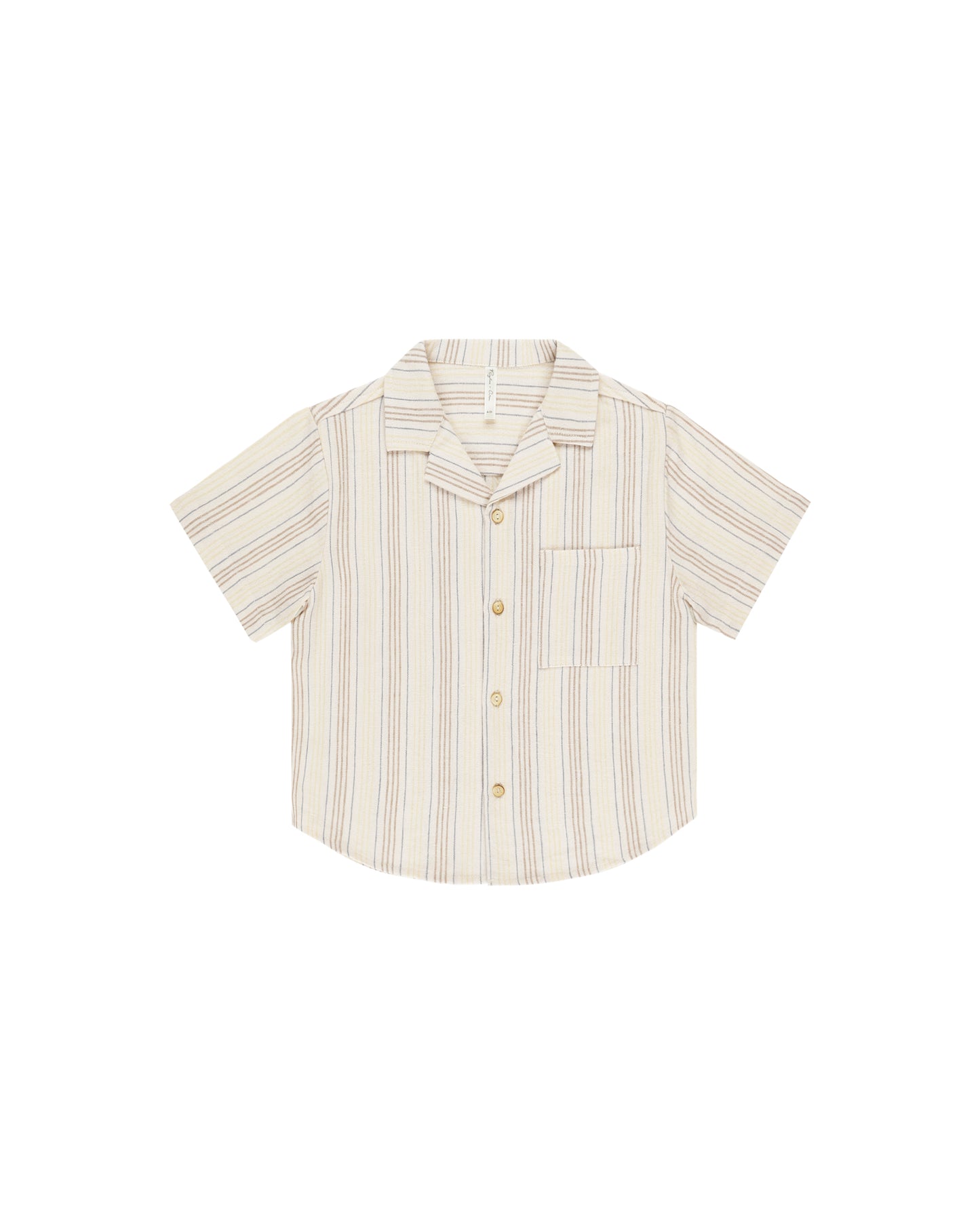 LAPEL COLLAR SHIRT || SUMMER STRIPE