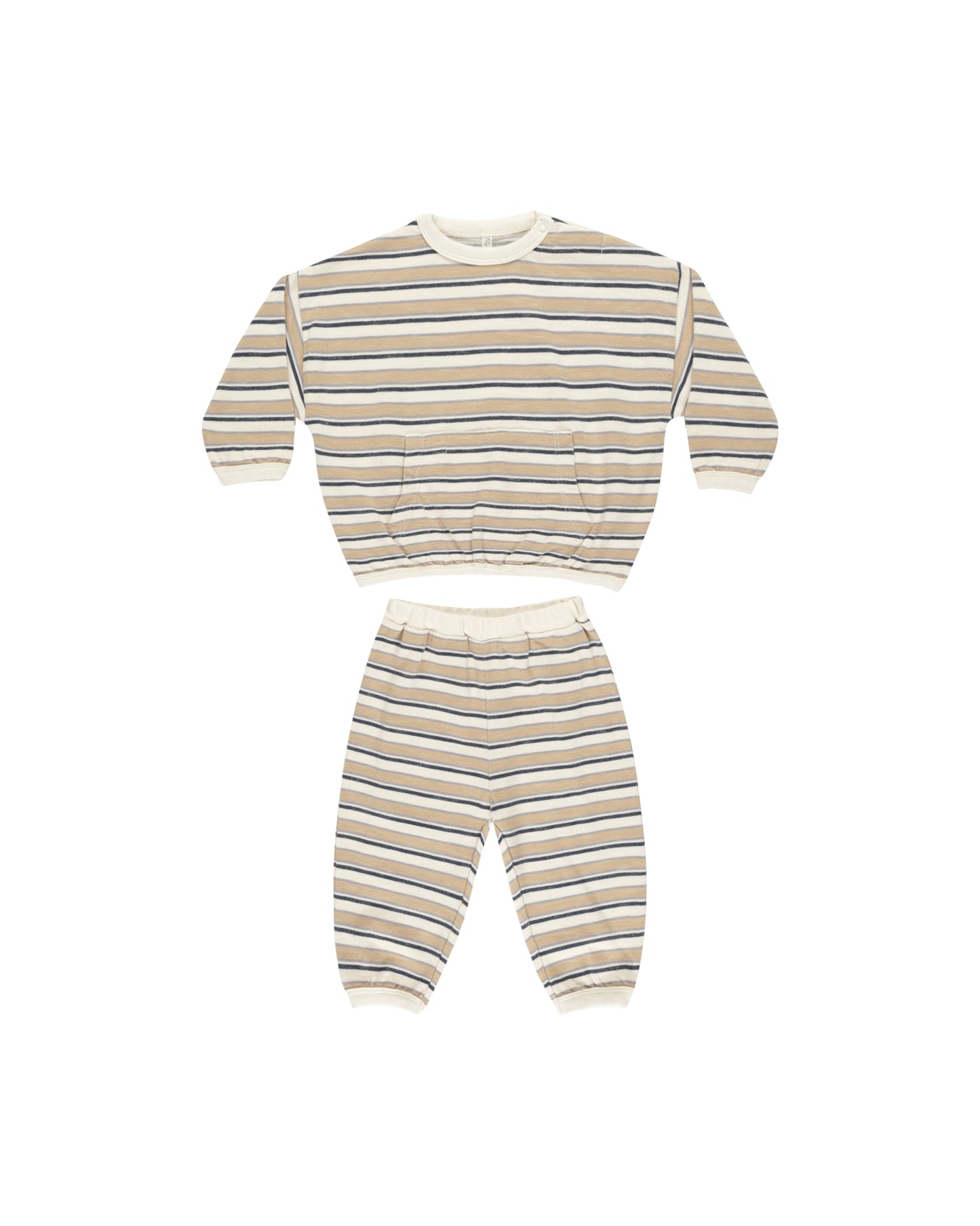 RELAXED SET || BLUE VINTAGE STRIPE