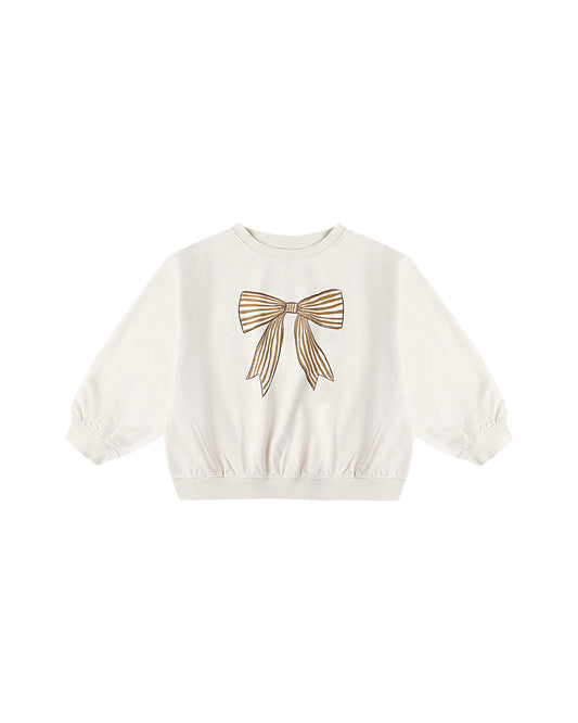 OVERSIZED SWEATSHIRT || BOW