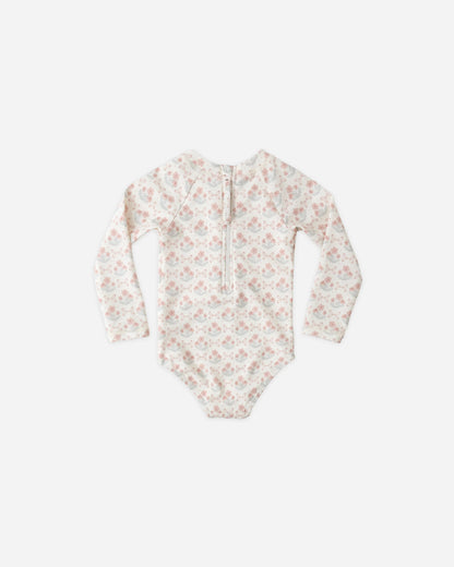 DELPHINE RASHGUARD ONE-PIECE BLOSSOM
