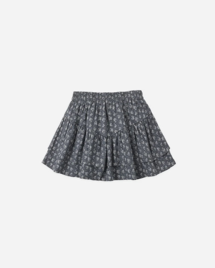 TIERED MINI SKIRT HEART DITSY