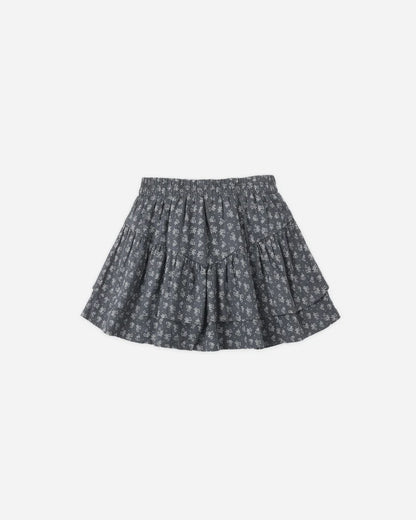 TIERED MINI SKIRT HEART DITSY