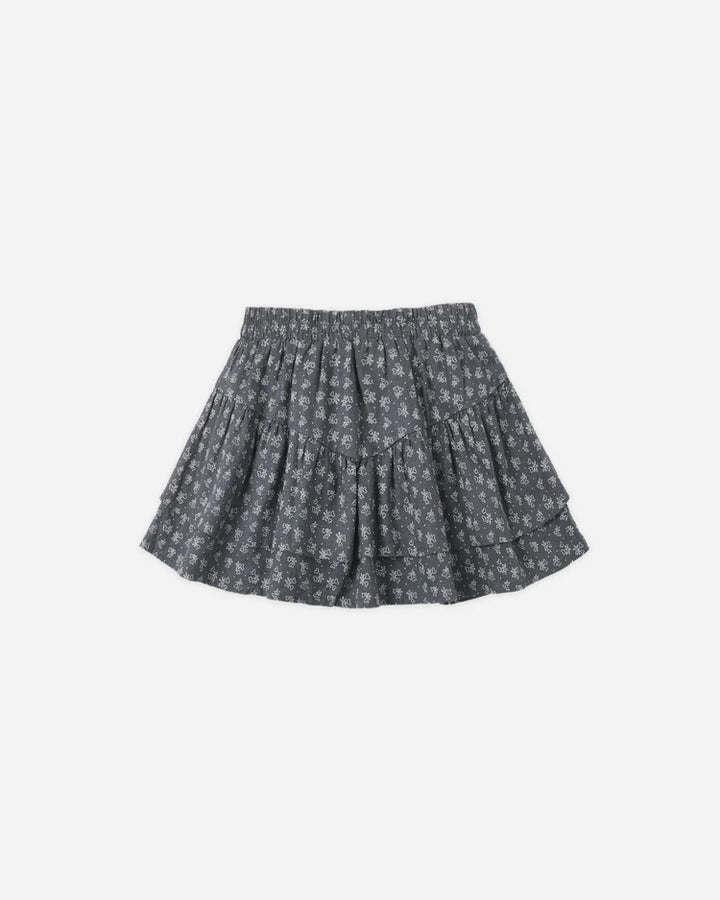 TIERED MINI SKIRT HEART DITSY