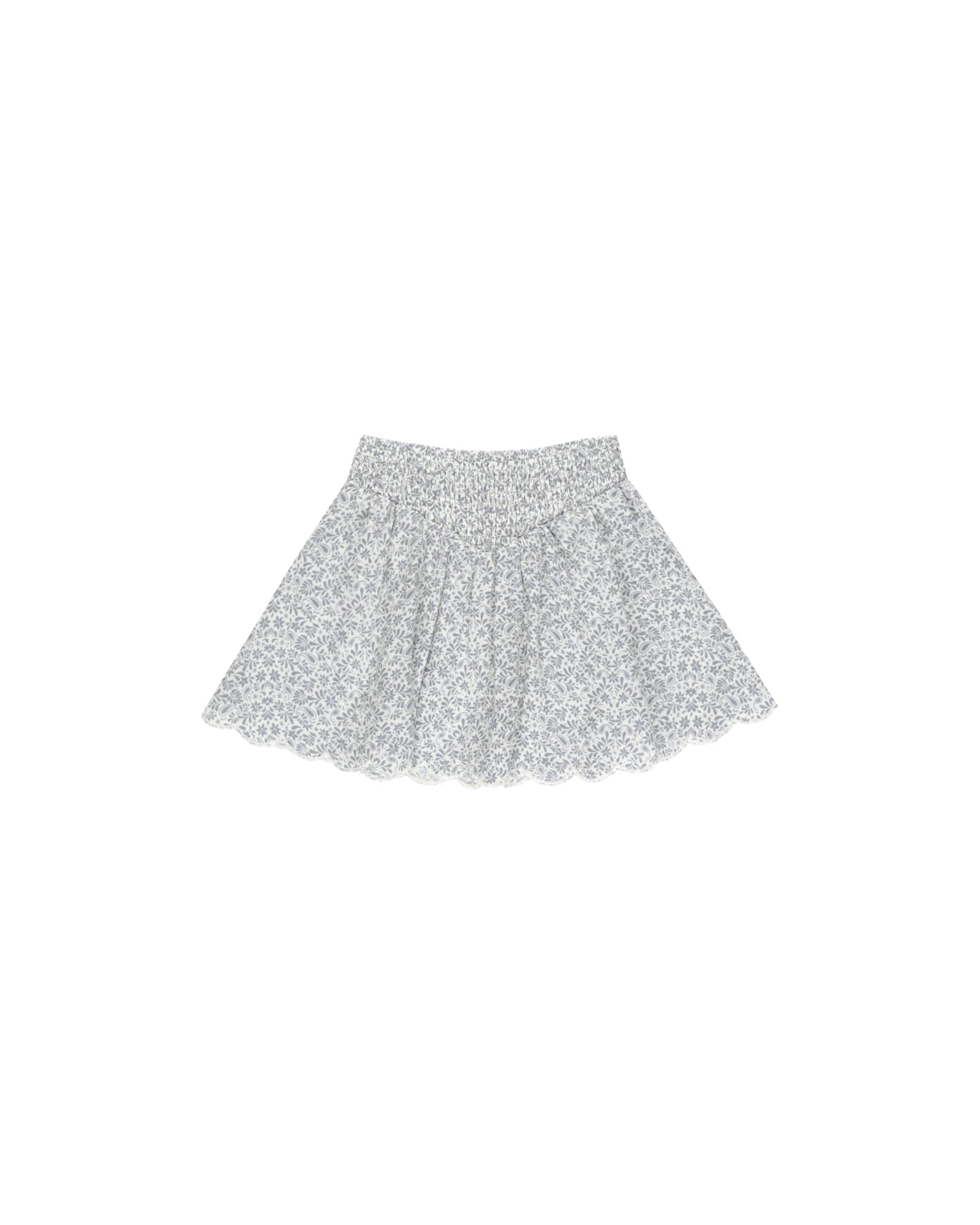 SMOCKED V MINI SKIRT || DITSY