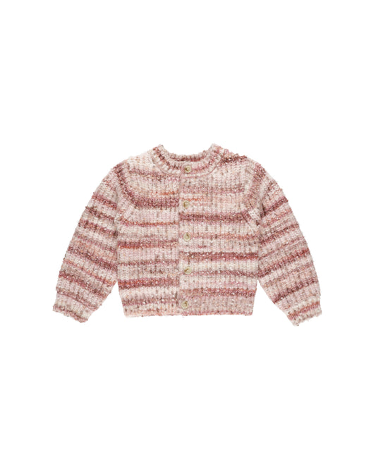 CHEYENNE CARDIGAN || PINK MULTI STRIPE