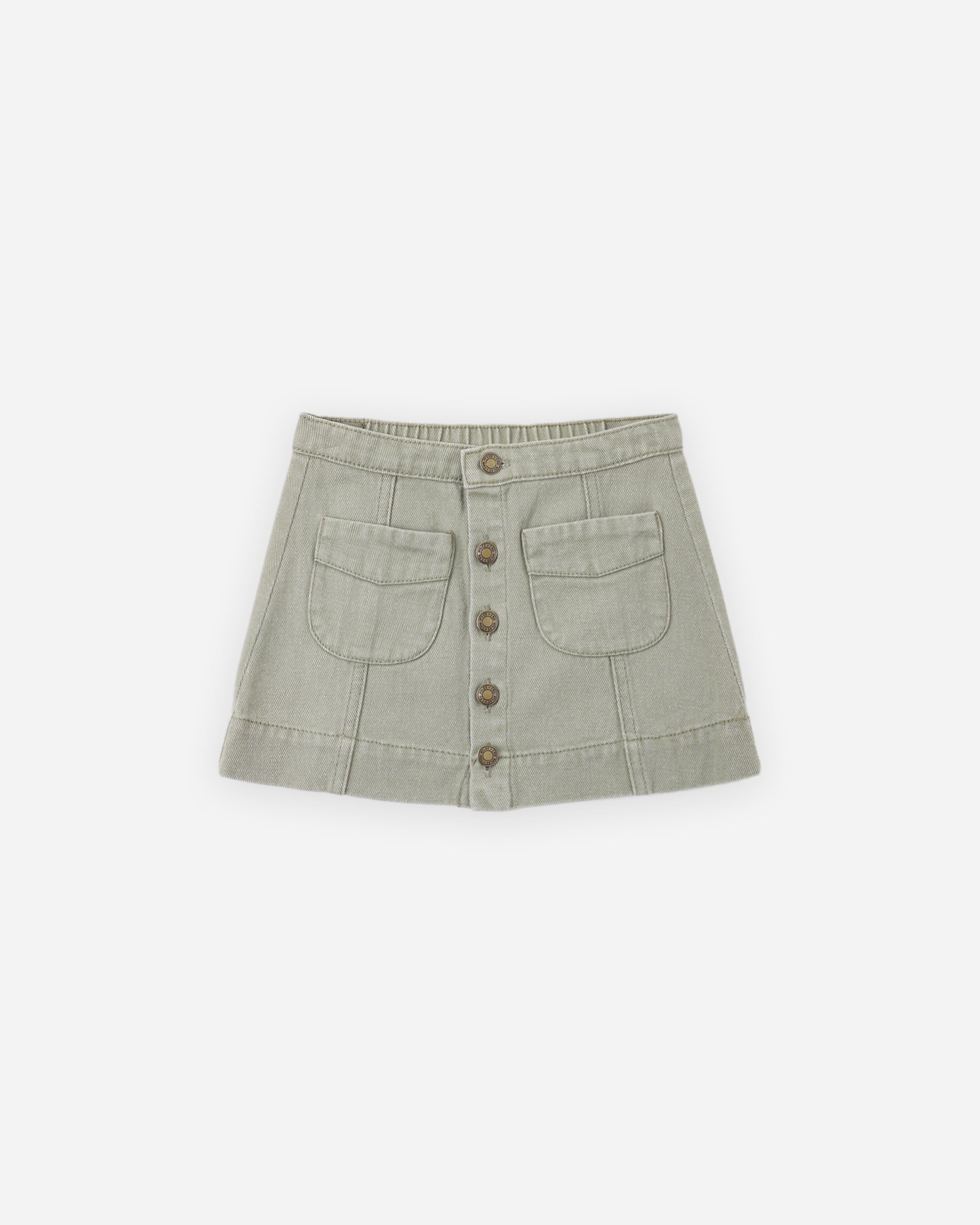 DENVER MINI SKIRT DARK SAGE