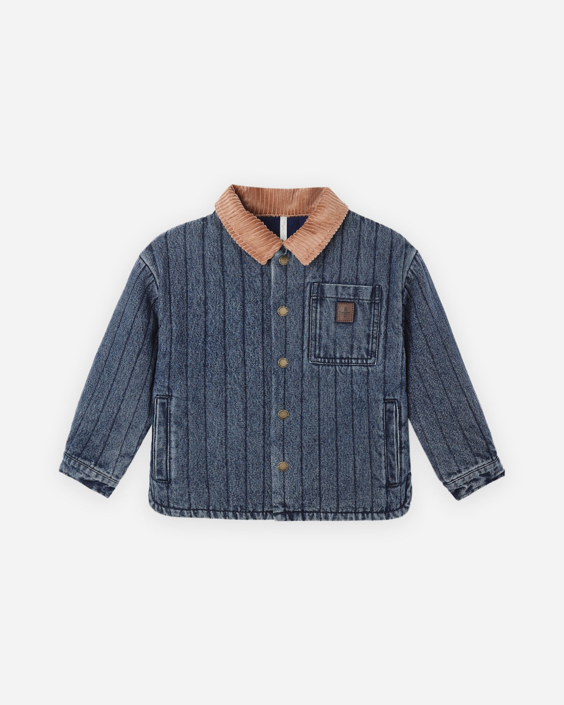 NASHVILLE QUILTED JACKET INDIGO
