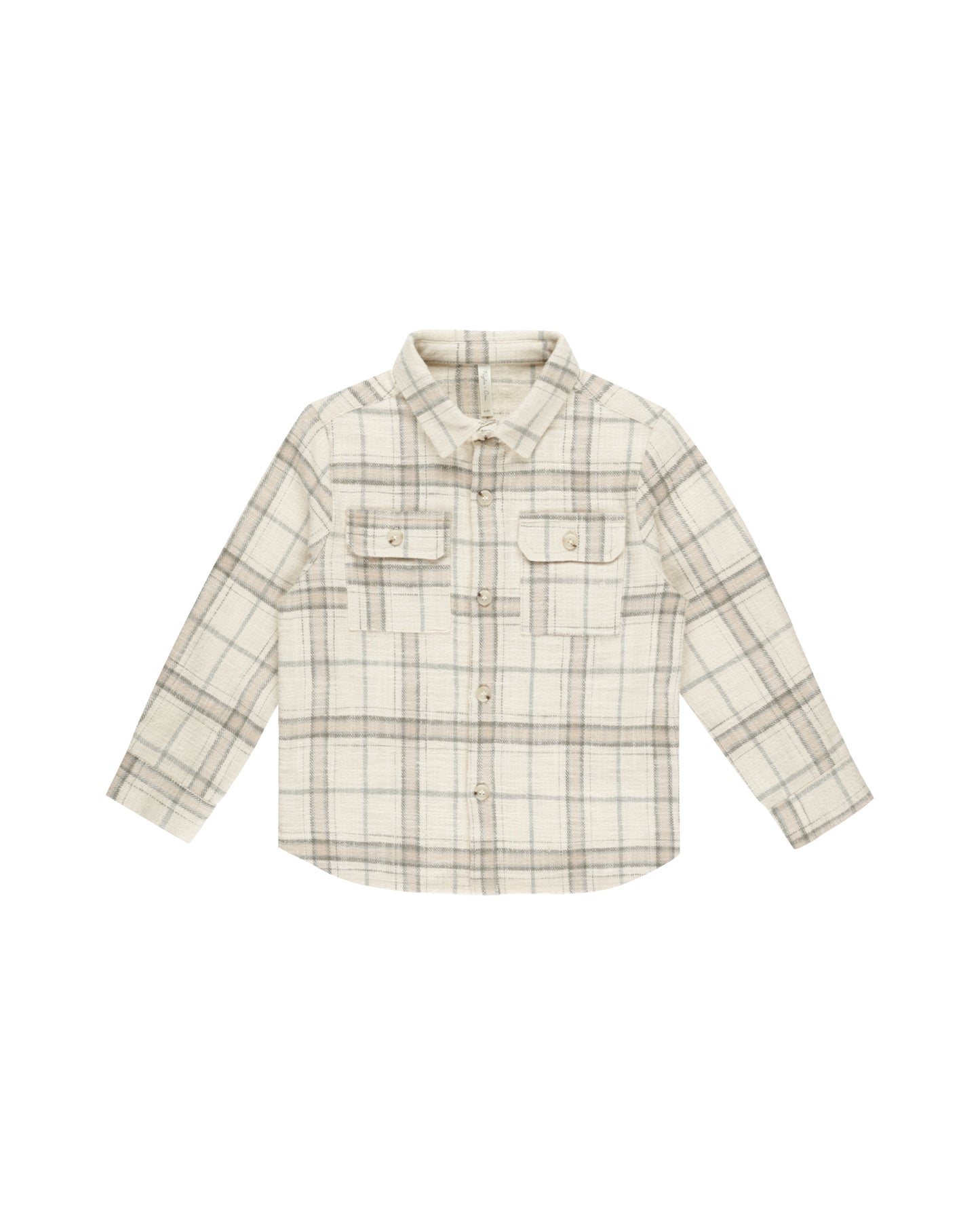 COLLARED LONG SLEEVE SHIRT || RUSTIC PLAID