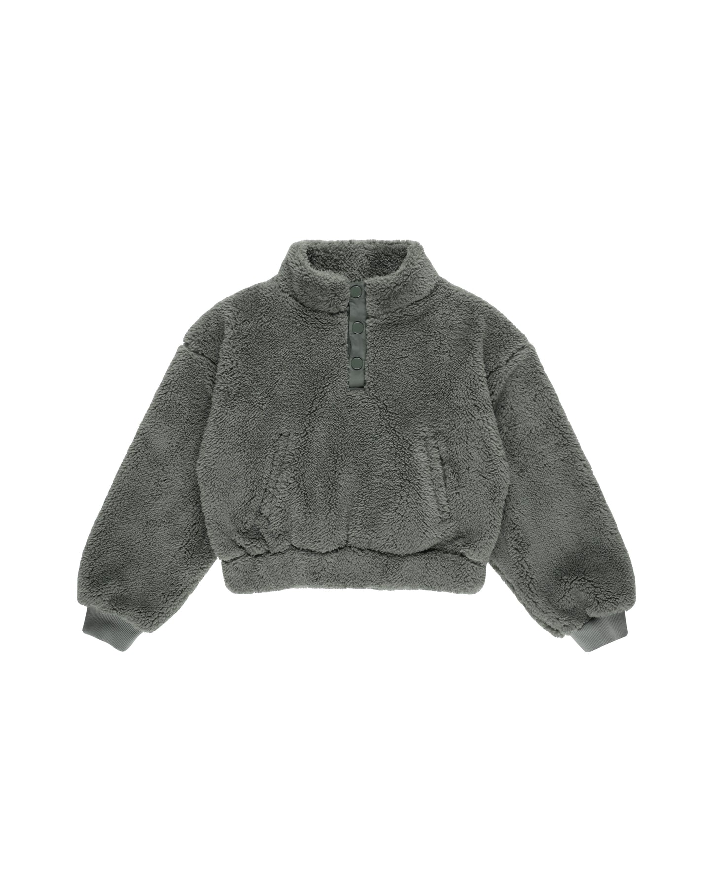 QUARTER-ZIP PULLOVER || FOREST